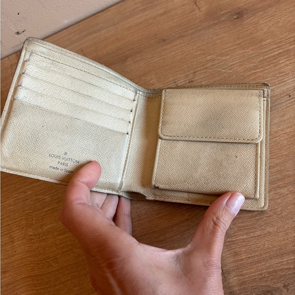 Authentic Louis Vuitton bifold  wallet Azur ebene - Picture 4 of 8